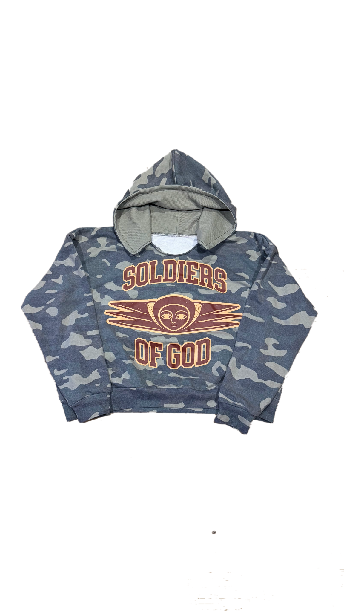 SOLDIERS OF GOD CAMO HOODIE