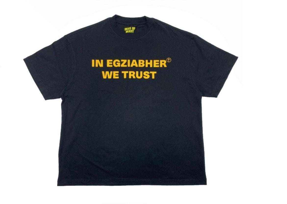 IN EGZIABHER (GOD) WE TRUST Yellow