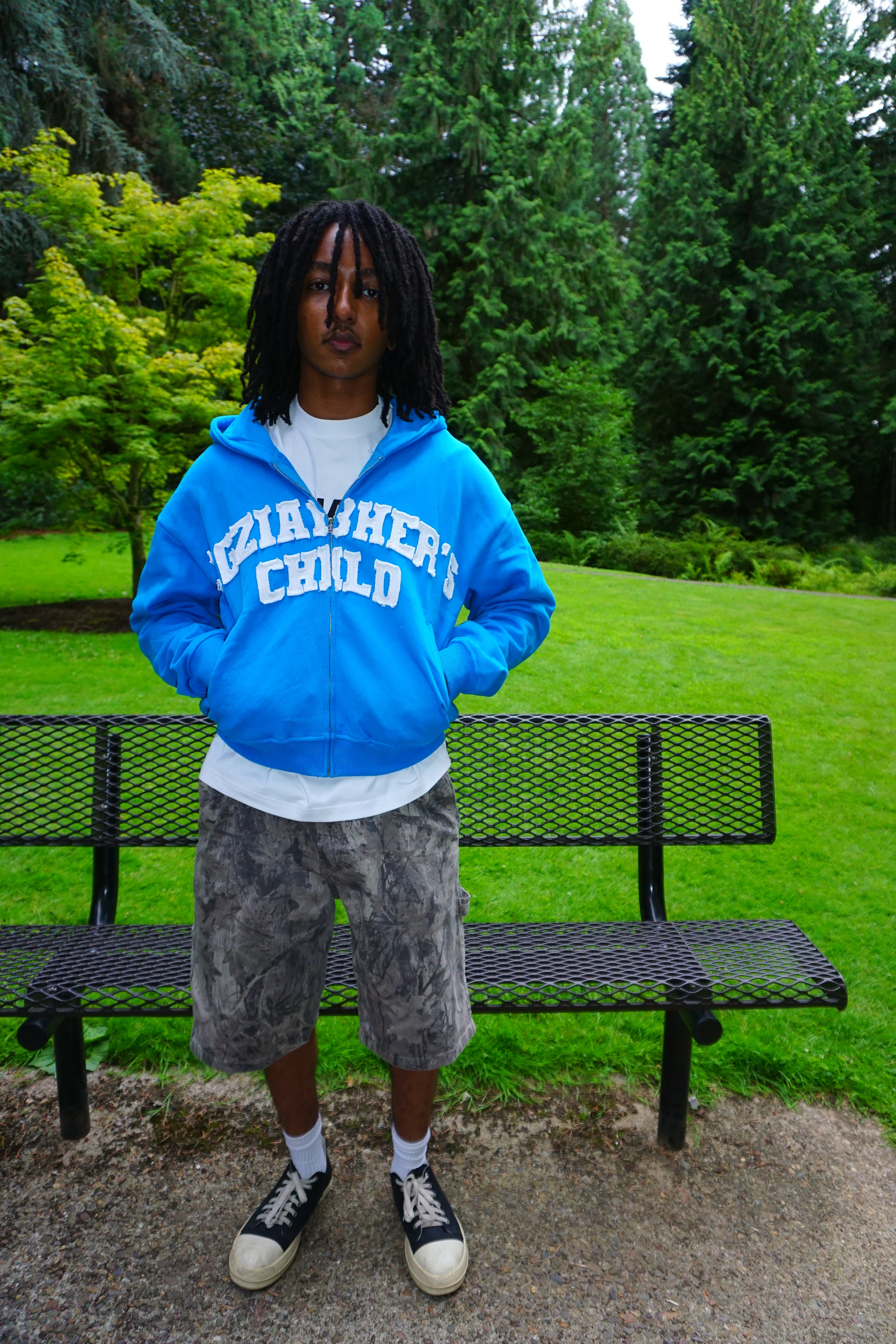 EGZIABHER'S CHILD (GOD'S CHILD) Blue Hoodie – Seed of Mary
