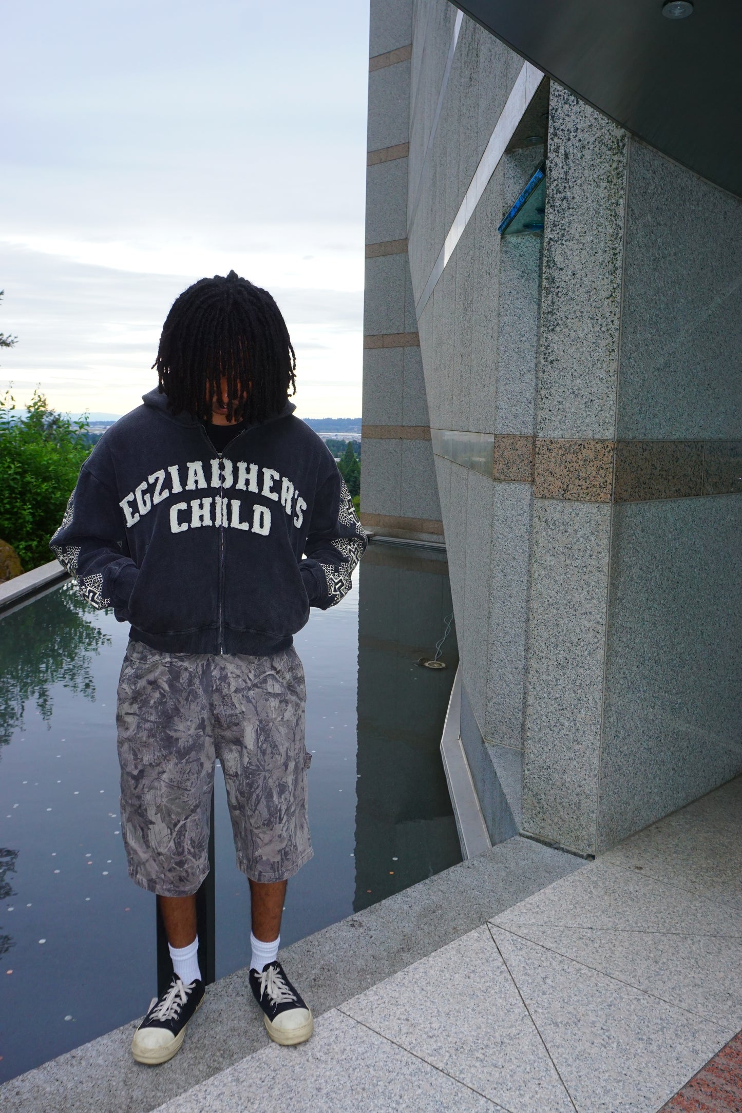 EGZIABHER’S CHILD Zip-Up Black (Pre-Order)