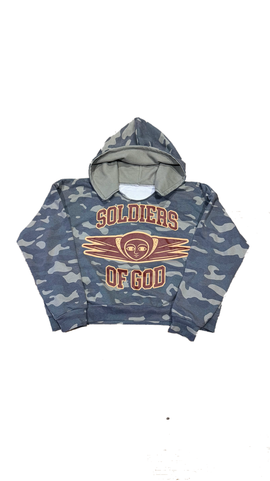 SOLDIERS OF GOD CAMO HOODIE