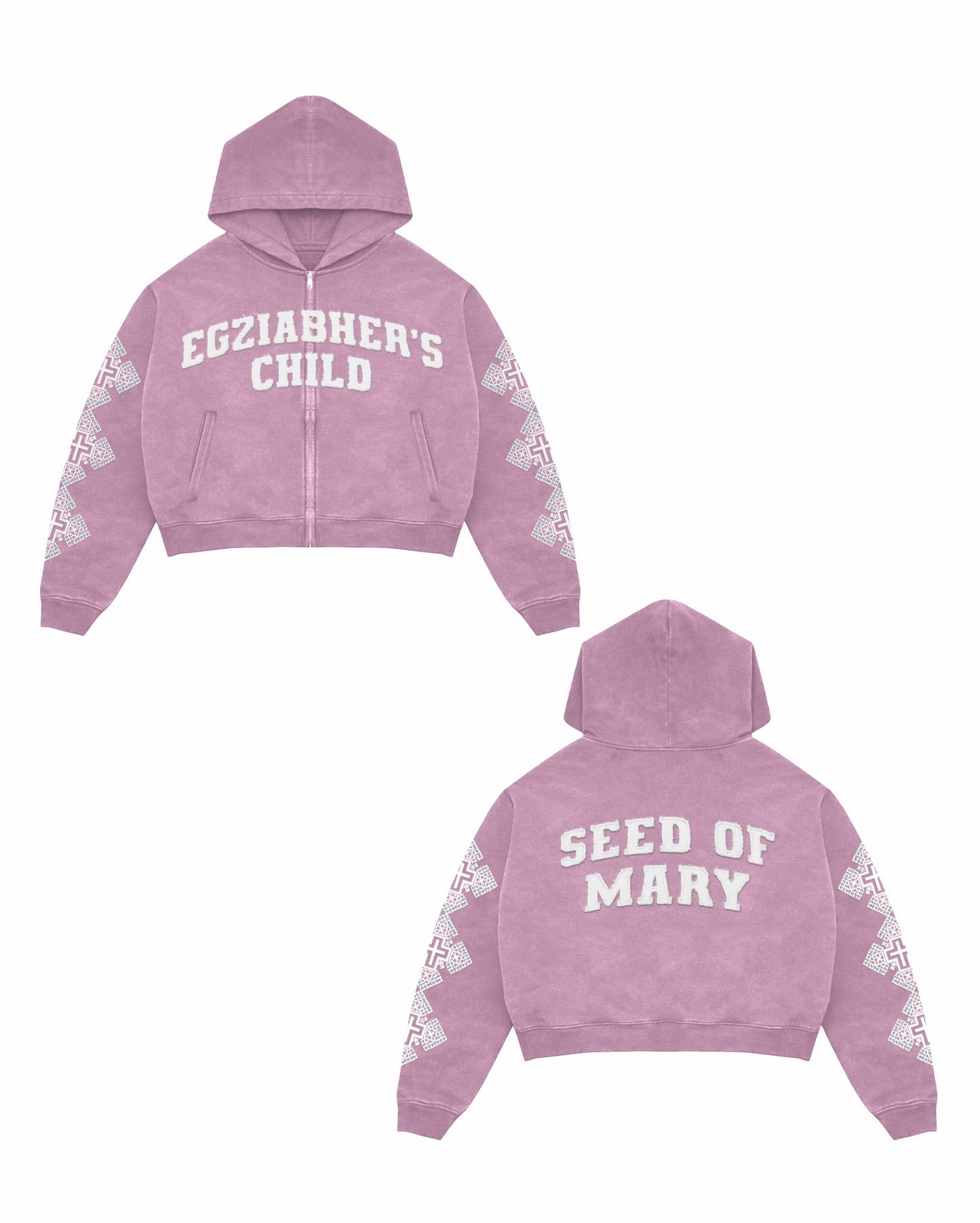EGZIABHER’S CHILD (GOD'S CHILD) Pink Hoodie