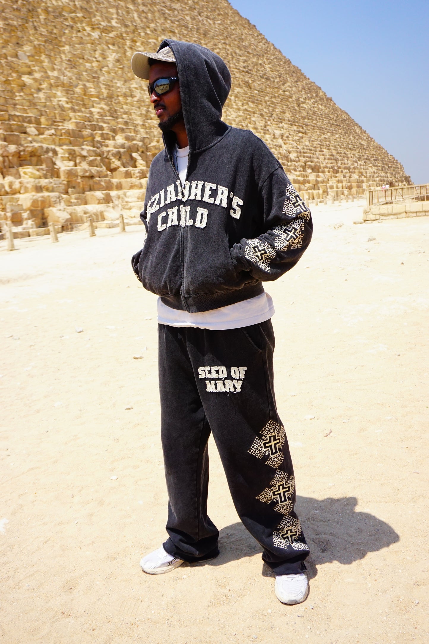 EGZIABHER'S CHILD Sweatpants Black (Pre-Order)