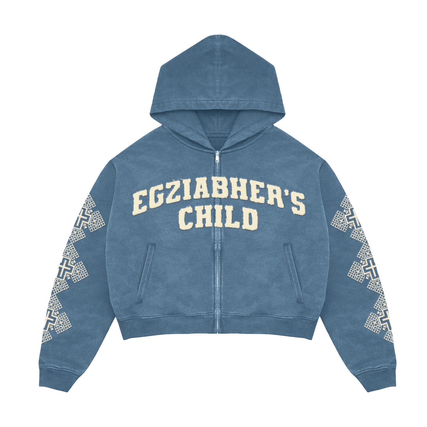 EGZIABHER’S CHILD (GOD'S CHILD) Blue Hoodie (Copy)