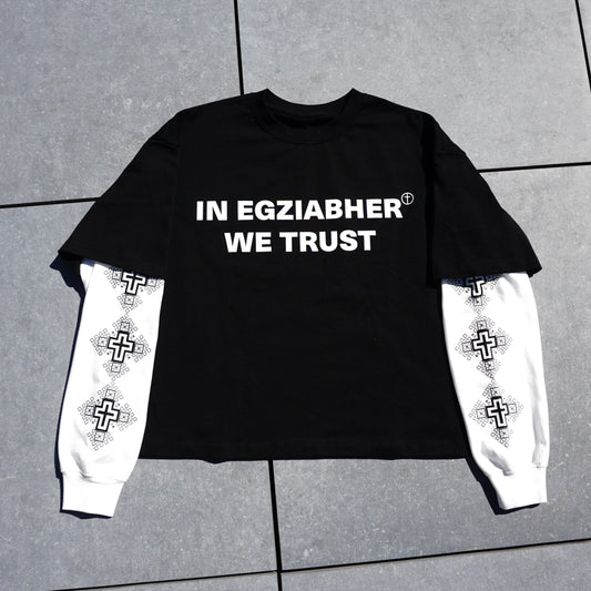 IN EGZIABHER WE TRUST Long Sleeve
