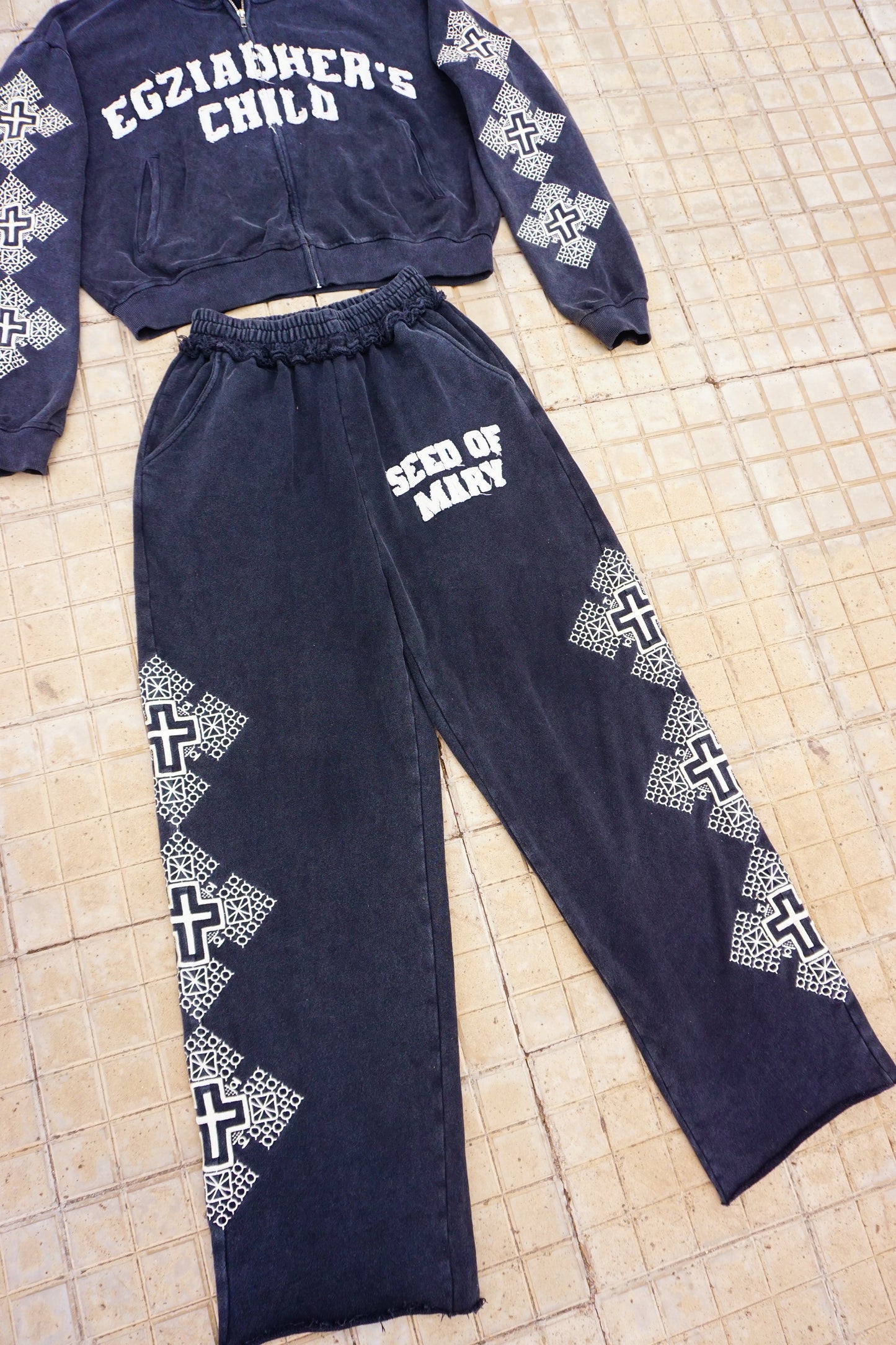EGZIABHER'S CHILD Sweatpants Black (Pre-Order)