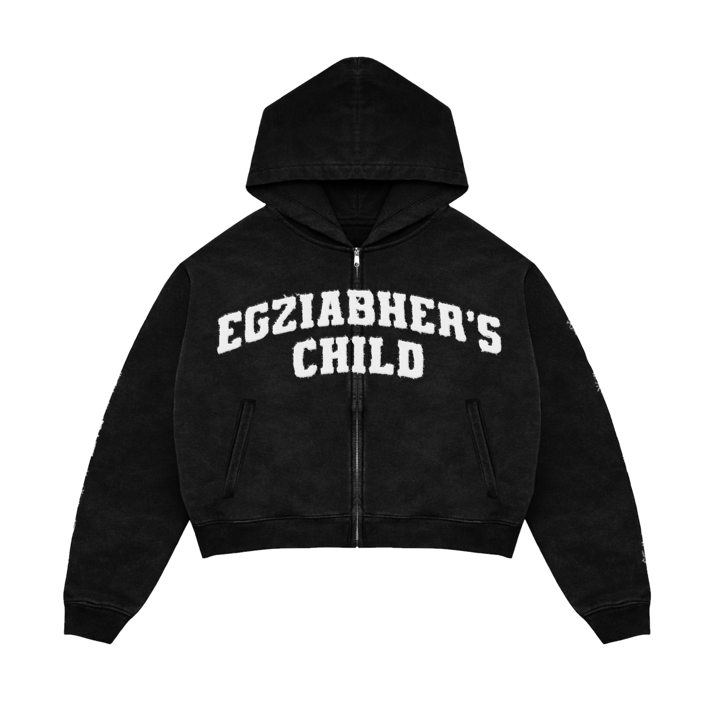 EGZIABHER’S CHILD (GOD'S CHILD) Jet Black Hoodie