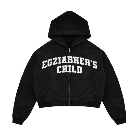 EGZIABHER’S CHILD (GOD'S CHILD) Jet Black Hoodie