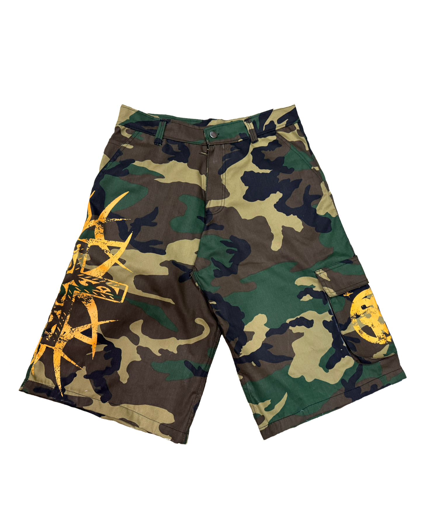 KIBRA Baggy Camo Jorts