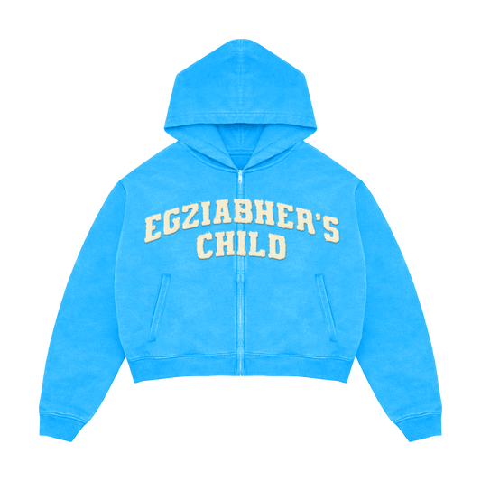 EGZIABHER'S CHILD (GOD’S CHILD) Blue Hoodie
