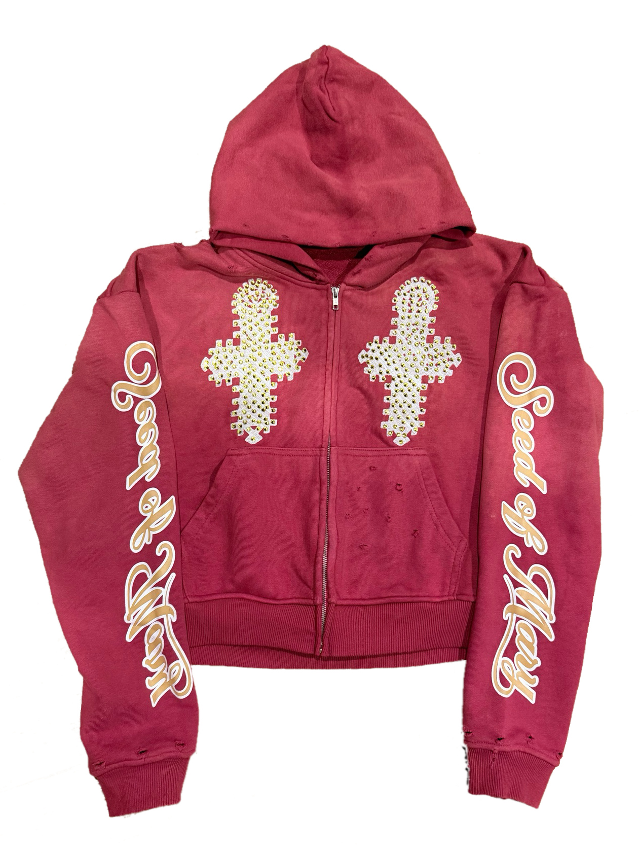 WINE Zip-Up Hoodie