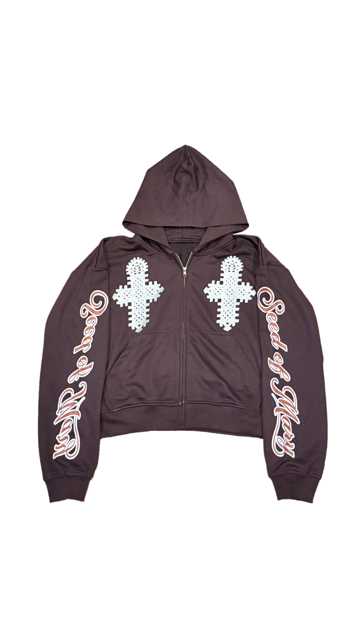 CHOCOLATE ZIP-UP