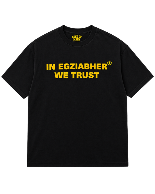 IN EGZIABHER (GOD) WE TRUST Yellow