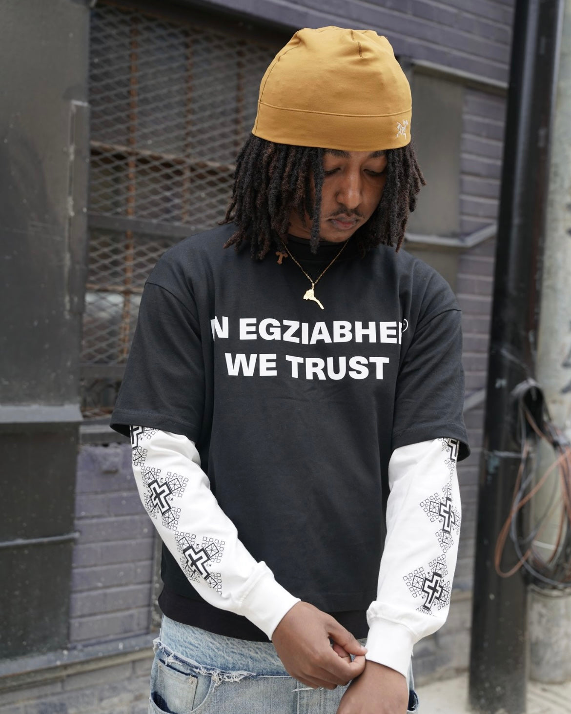 IN EGZIABHER (GOD) WE TRUST Long Sleeve